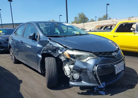2014 Toyota Corolla S Premium from USA, damaged, VIN 5YFBURHE7EP123745